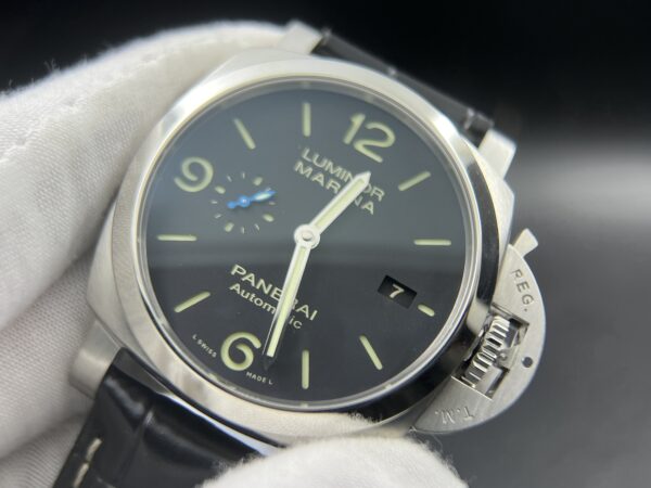 PAM1312 VSF 1:1 Best Edition Black Dial on Black Leather Strap P.9010 - Image 6