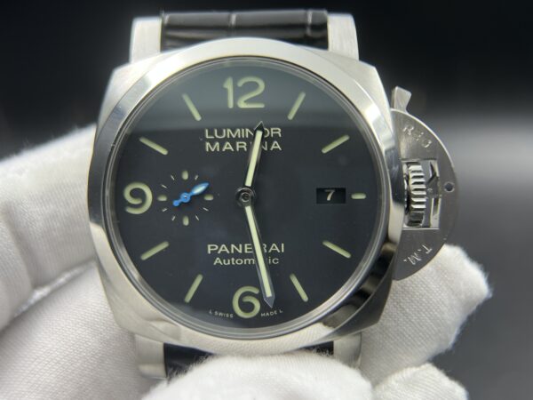PAM1312 VSF 1:1 Best Edition Black Dial on Black Leather Strap P.9010 - Image 8
