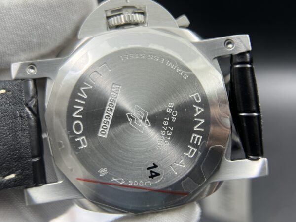 PAM1312 VSF 1:1 Best Edition Black Dial on Black Leather Strap P.9010 - Image 13