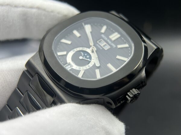 Nautilus 5726 Full Function SS DLC Best Edition Grey Dial on SS Bracelet A324(Based on PPF factory) - Image 5