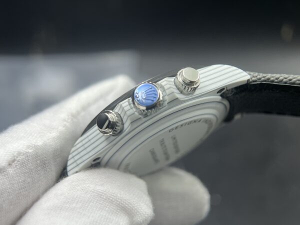 Daytona DIW Carbon  1:1 Best Edition grey Dial on Black Nylon Strap SA4130 - Image 14