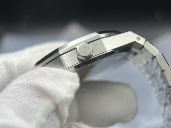 Royal Oak 41mm 15500 SS  1:1 Upgrade Dial and Calendar wheel crystal glass (Based on APS) - Image 13