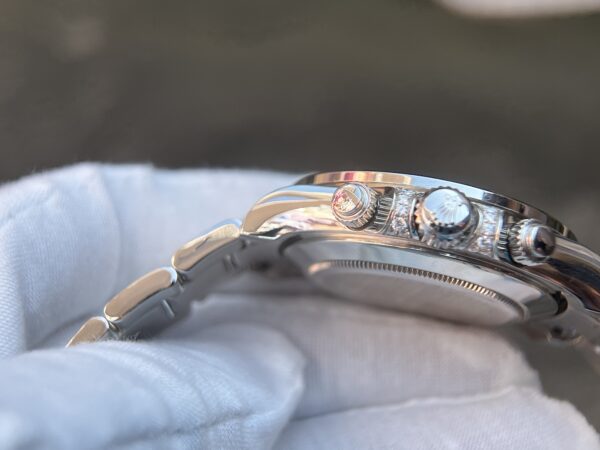 Daytona 116599RBOW Rainbow Bezel Tungsten shell Case Wrap real platinum 230 grams - Image 14