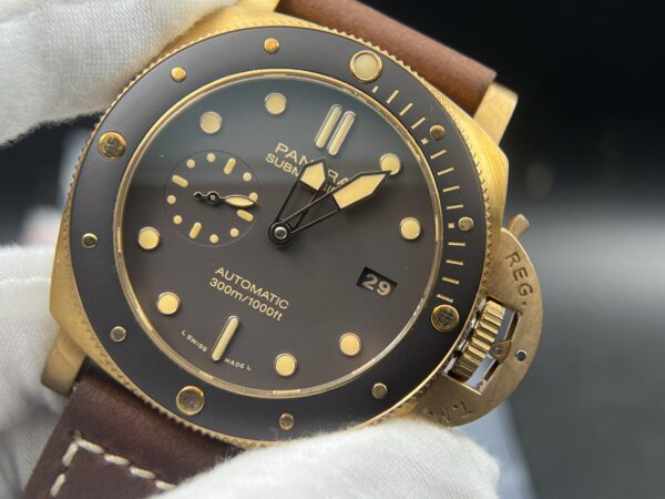 VSF Factory Pam 968 Submersible Bronzo Case construction 1:1 - Image 2