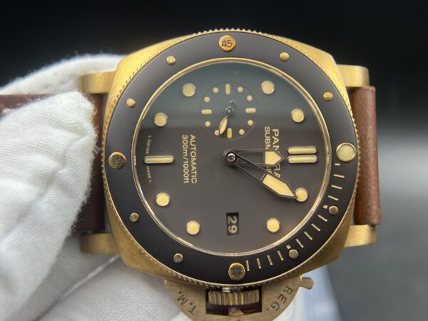 VSF Factory Pam 968 Submersible Bronzo Case construction 1:1 - Image 4