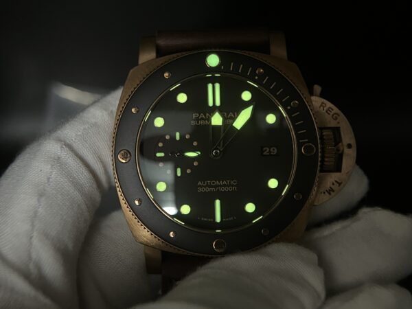 VSF Factory Pam 968 Submersible Bronzo Case construction 1:1 - Image 10