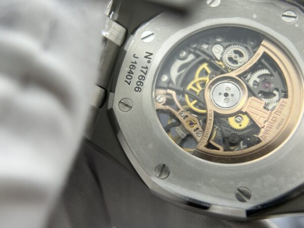 Royal Oak 41mm Openworked 15407 SS THB 1:1 Best Edition on SS Bracelet SH3132 V2 Super Clone - Image 18