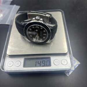 149 grams Yacht-Master 42mm 226659 VSF 1:1 Best Edition Black Ceramic Bezel on Black Rubber Strap V3 version