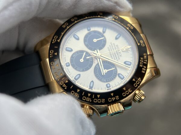 Daytona 116518 Tungsten shell Case Wrap real gold 155 grams-Professional instruments display 18k - Image 4