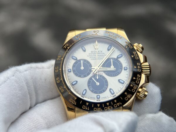 Daytona 116518 Tungsten shell Case Wrap real gold 155 grams-Professional instruments display 18k - Image 5