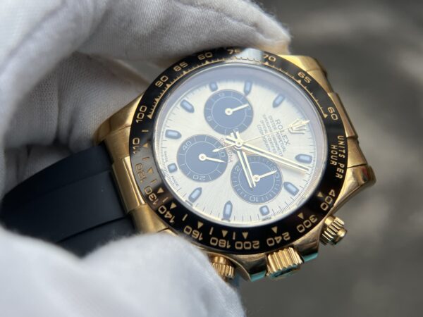 Daytona 116518 Tungsten shell Case Wrap real gold 155 grams-Professional instruments display 18k - Image 9