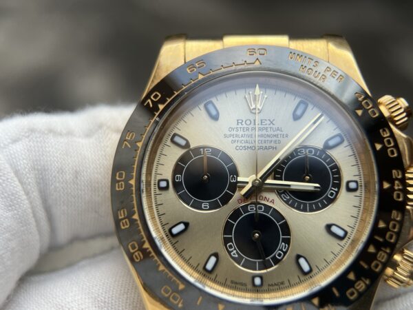 Daytona 116518 Tungsten shell Case Wrap real gold 155 grams-Professional instruments display 18k - Image 12