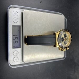 Daytona 116518 Tungsten shell Case Wrap real gold 155 grams-Professional instruments display 18k