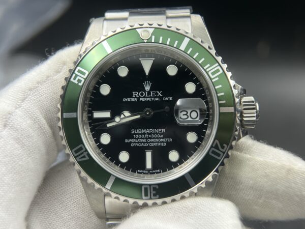 Submariner 16610 LV 904L Steel ARF 1:1 Best Edition on SS Bracelet SH 3135 V2 - Image 2