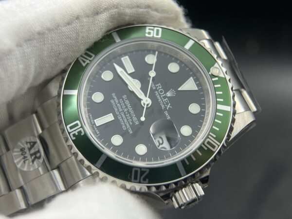 Submariner 16610 LV 904L Steel ARF 1:1 Best Edition on SS Bracelet SH 3135 V2 - Image 7