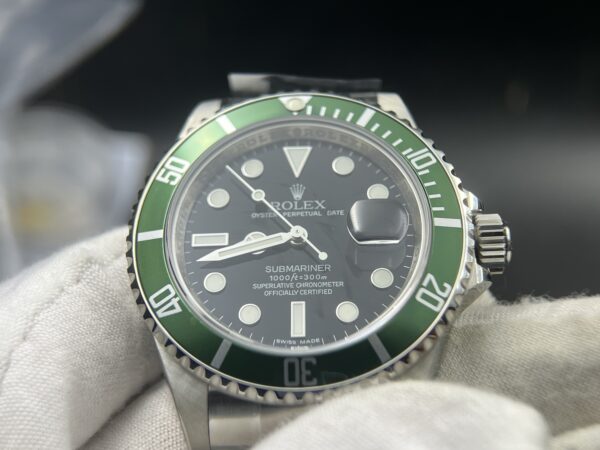 Submariner 16610 LV 904L Steel ARF 1:1 Best Edition on SS Bracelet SH 3135 V2 - Image 8