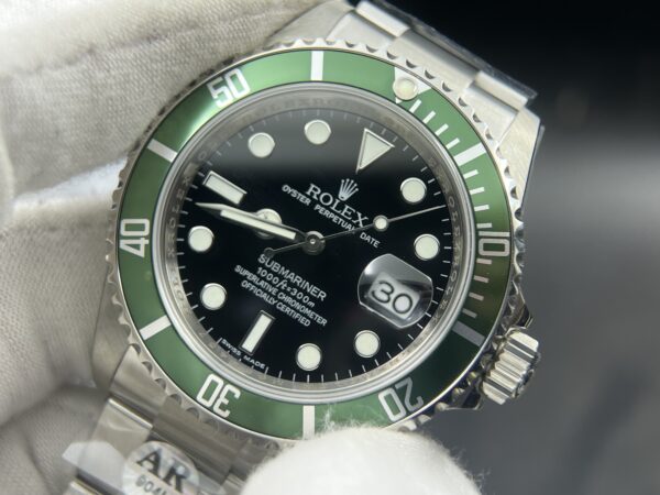 Submariner 16610 LV 904L Steel ARF 1:1 Best Edition on SS Bracelet SH 3135 V2 - Image 11