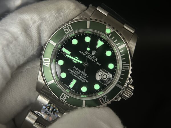 Submariner 16610 LV 904L Steel ARF 1:1 Best Edition on SS Bracelet SH 3135 V2 - Image 14