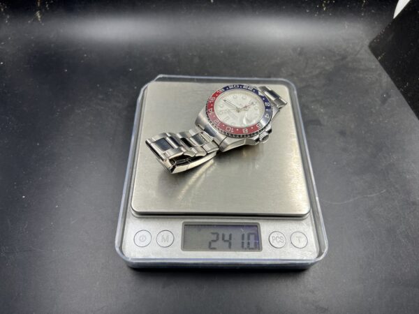 GMT-Master II 126719 BLRO Meteorite dial Tungsten shell Case Wrap real platinum 240 grams - Image 3