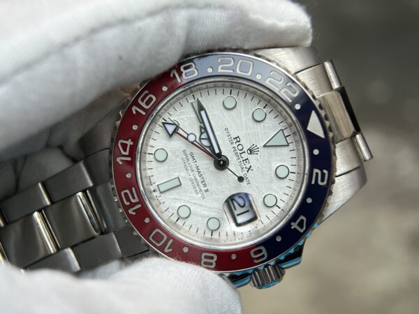 GMT-Master II 126719 BLRO Meteorite dial Tungsten shell Case Wrap real platinum 240 grams - Image 6