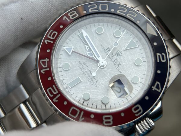 GMT-Master II 126719 BLRO Meteorite dial Tungsten shell Case Wrap real platinum 240 grams - Image 11