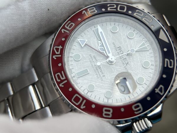 GMT-Master II 126719 BLRO Meteorite dial Tungsten shell Case Wrap real platinum 240 grams - Image 13