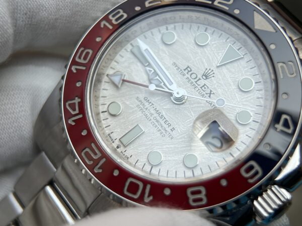 GMT-Master II 126719 BLRO Meteorite dial Tungsten shell Case Wrap real platinum 240 grams - Image 16