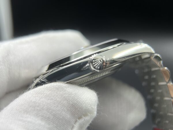 DateJust 41 126334 Clean 1:1 Best Edition 904L Steel Black Dial on Jubilee Bracelet and Oyster Bracelet VR3235 - Image 17