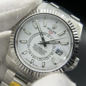 Skydweller 326934 SS ZF 1:1 Best Edition White Dial on SS Bracelet and Jubilee Bracelet