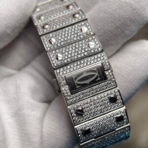 Santos de Cartier Full Lab diamonds bracelect 2000 diamonds