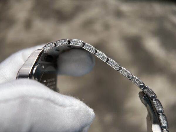 Santos de Cartier Full Lab diamonds bracelect 2000 diamonds - Image 10