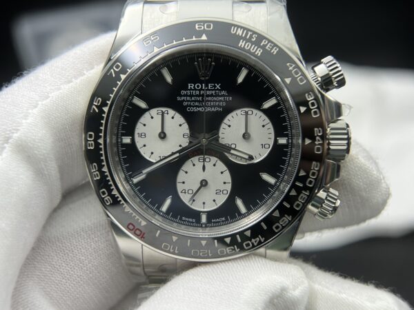 Daytona 2023 126529 Le Mans Clean factory 1:1 Best Edition Black Dial On 904L SS Case and Bracelet DD4132 - Image 2