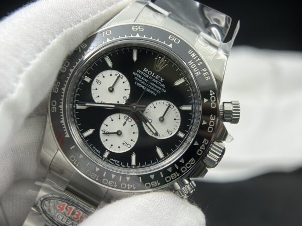 Daytona 2023 126529 Le Mans Clean factory 1:1 Best Edition Black Dial On 904L SS Case and Bracelet DD4132 - Image 3