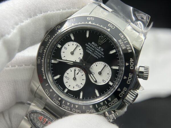 Daytona 2023 126529 Le Mans Clean factory 1:1 Best Edition Black Dial On 904L SS Case and Bracelet DD4132 - Image 9