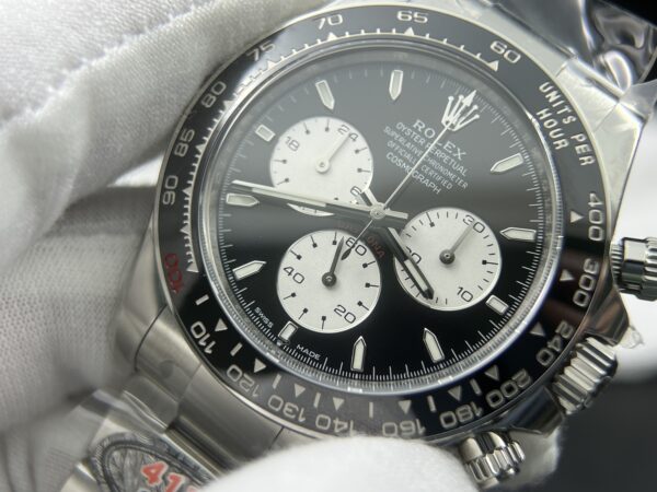 Daytona 2023 126529 Le Mans Clean factory 1:1 Best Edition Black Dial On 904L SS Case and Bracelet DD4132 - Image 10