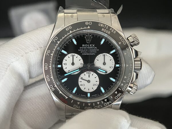 Daytona 2023 126529 Le Mans Clean factory 1:1 Best Edition Black Dial On 904L SS Case and Bracelet DD4132 - Image 11